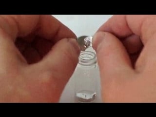 Rubbing solid indium and gallium together creates a liquid alloy