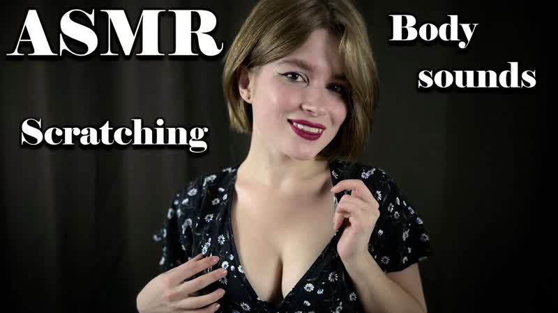 Lerka asmrka tingly dress scratching 👗 body, fabric &amp; hands sounds headache relief 🤗