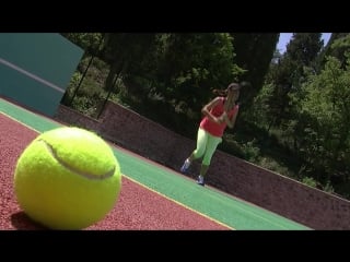Теннис в "артеке"