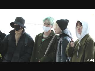 190209 방탄소년단(bts) 출국 departure [인천공항] 4k 직캠 by 비몽