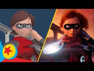 Incredibles 2 animation progression reel