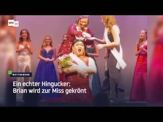 Ein echter hingucker brían wird zur miss gekrönt