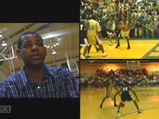 Throwback segment on kingjames’ freshman year in hs while leading his team!