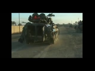 Ied strikes stryker in iraq