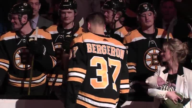 Before todays game at td garden, patrice bergeron was honored for his 1,000 nhl games