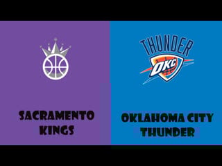 Sacramento kings oklahoma city thunder / #ddshowlive выпуск №540