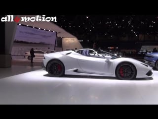 Lamborghini huracan spyder lp 610 4 @ geneva motorshow 2016