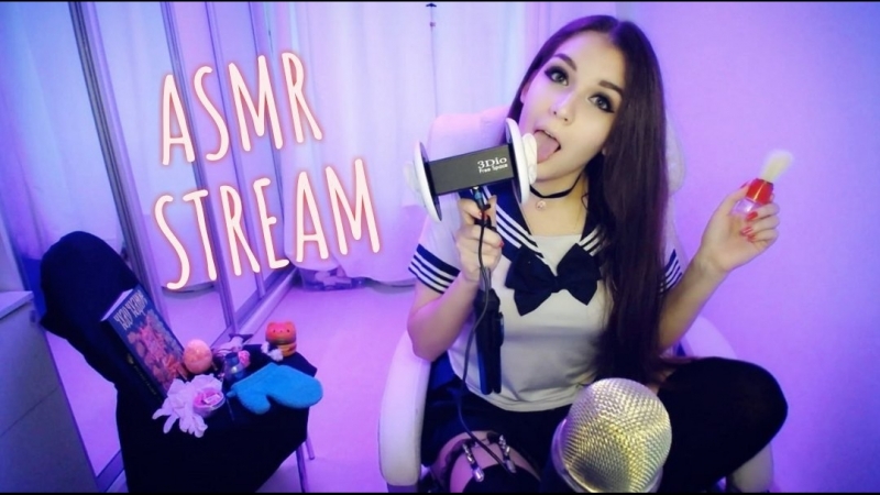 ♡🎧 asmr kittyklaw 3dio+blue yeti ✨(асмр мурашки для ваших ушек) ♥ стрим от