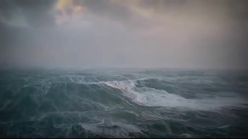 Море с буровой платформы