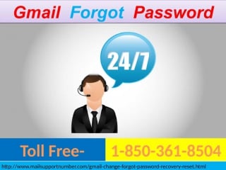 Contact gmail forgot password 1 850 361 8504 to acquire immediate assistance