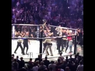 Драка после боя хабиба и макгрегора ufc 229