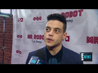 Mr robot cast gushes over sam esmail emmy rossums wedding e! live from the red carpet