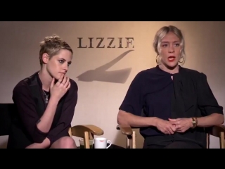 Kristen stewart and chloe sevigny talk to "on the red carpet" #2 lizzie promo
