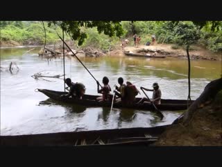 Hoti (hodi) tribe in orinoco rainforrest