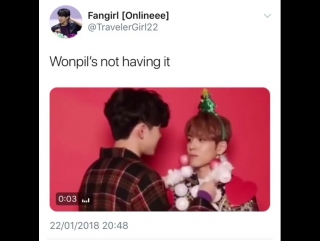 Wonpil is b************