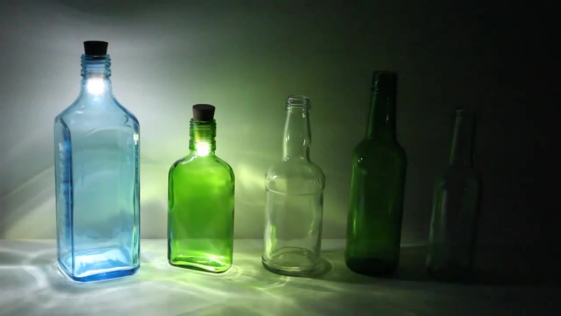 Светящиеся пробка для бутылок вина