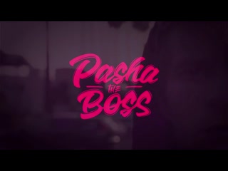 Pasha the boss lettering