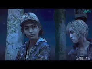 Clementine x violet love (the walking dead final season edit)