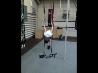 Тренироа на кольцах skills