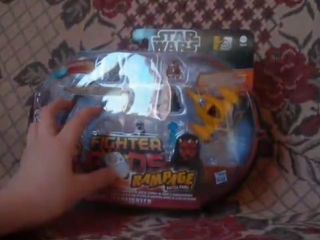 Star wars fighter pods series 3 with naboo starfighter