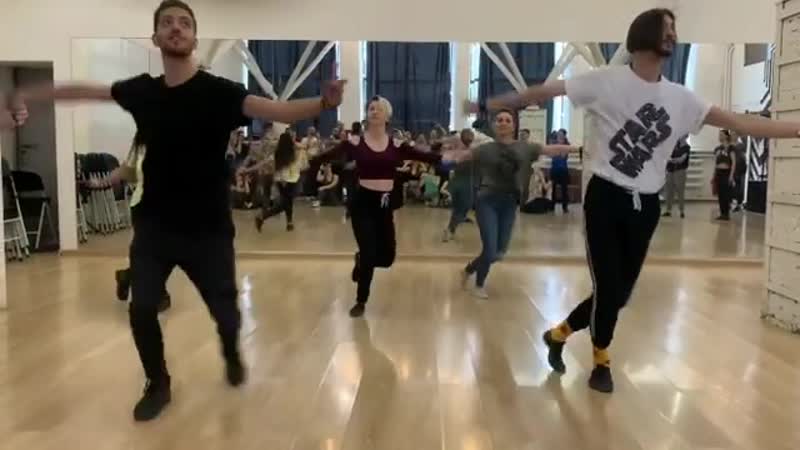 Sergey gazaryan with liliya abdullina, asya makeeva, tatyana rakhmetulova and others leads contratiempo class at mambolove 2021