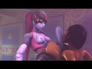 Overwatch • футанари widowmaker sfm