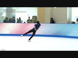 Rin nitaya, kaori sakamoto and rika kihira attempting 3a summer 2015