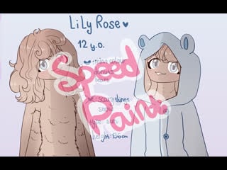 Lily rose [speed paint]