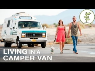Couple transforms old campervan into cozy home on wheels van life