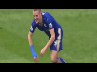 Jamie vardy, charlie austin'i taklit etti