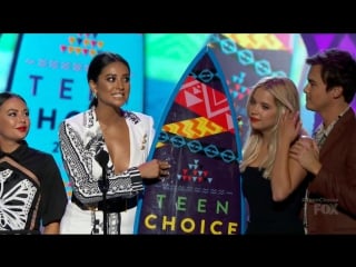 Ashley benson, shay mitchell sexy troian bellisario lucy hale 2015 teen choice awards