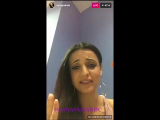 Part 4 of sanayas insta live