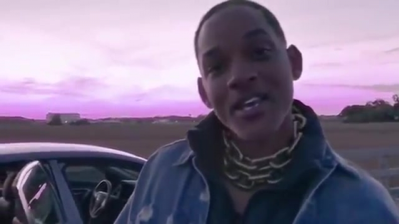 Уилл смит спародировал клип своего сына (jaden smith icon)