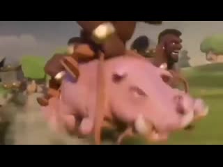 Hog rider from clash of clans, says @nigers@