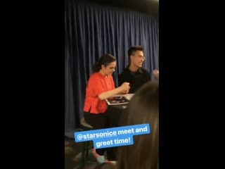 Soi19 zhenya in the meet greet! evgeniamedvedeva