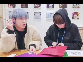 While playing among us, soobin would pretend to be a moa when he saw character nicknames