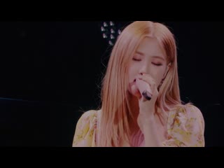 181224 rose solo @ blackpink japan arena tour 2018 special final in kyocera dome