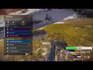 Tip when you revive with your drone as a lifeline and you pick up a gold backpack while reviving, the revived person gets the b