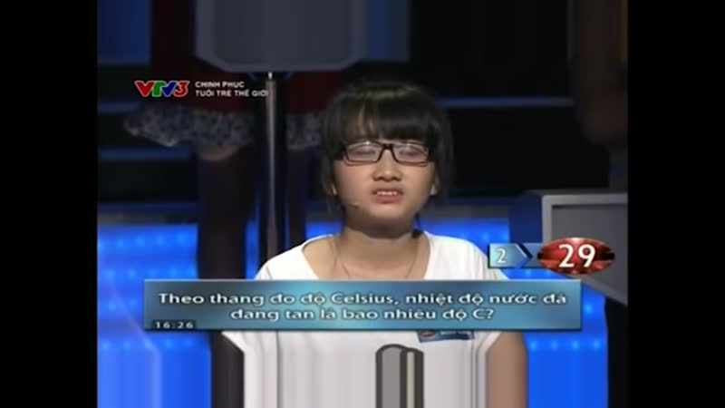 Chinh phuc cuộc thi tuần 8 tuổi trẻ thế giới lứa tuổi 11 12