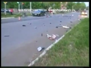 Тау "опель" убивший юного скутериста летел на жёлтый