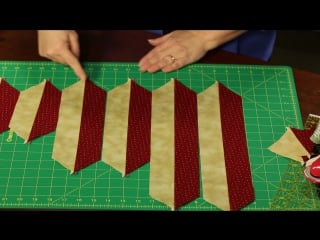 Sew easy bias strip piecing