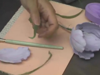 Making holland, turkish, and parrot tulips in gumpaste