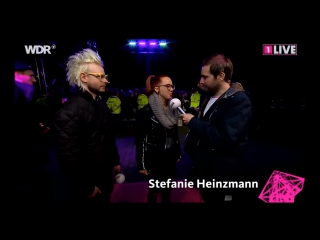 Stefanie heinzmann interview (1live krone 2015)