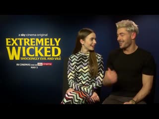 Zac efron & lily collins on screen chemistry secrets | extremely wicked | mtv movies