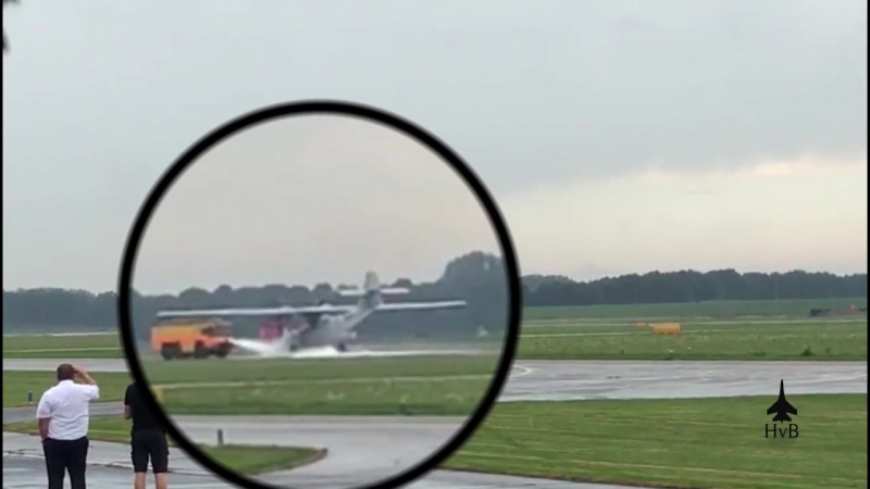 Унікальна аварійна посадка літака амфібії "каталіна" без переднього шасі