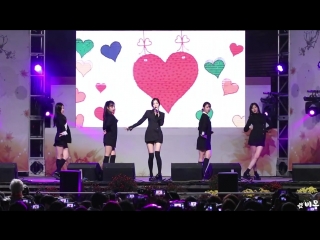 [fancam] 171028 a pink выступили с five @ bucheon soekwangsa temple