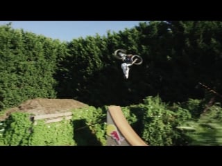 Matt jones throws huge tricks in slopestyle mtb training session sound of spee