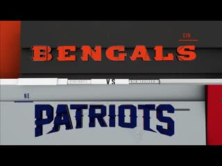 Bengals vs patriots | nfl week 6 game highlights