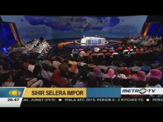 [fam48ina] mata najwa metrotv 27 mei 2015 sihir selera impor (jkt48)