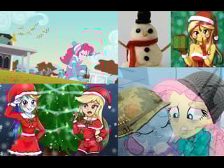 Equestria girls holidays unwrapped|новогодний стрим